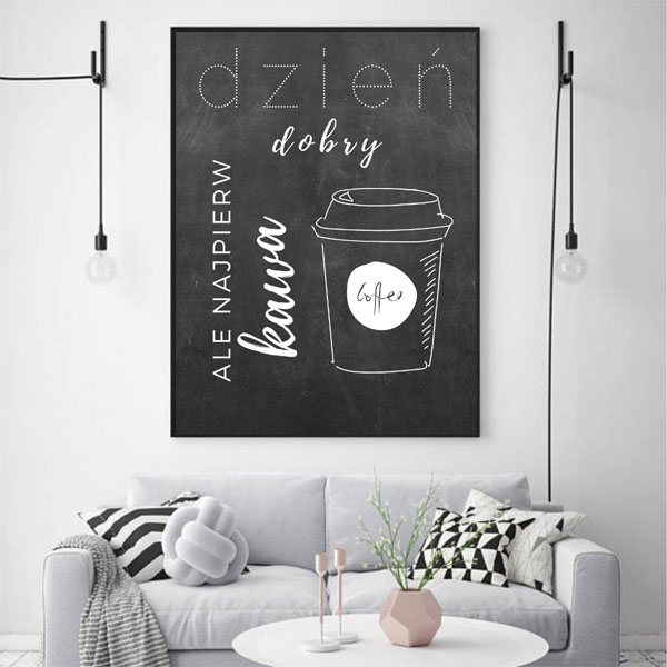 Plakat podkreśli wystrój każdego salonu