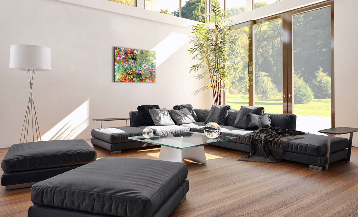 Jak stworzyć kwiatową galerię obrazów na ścianie?